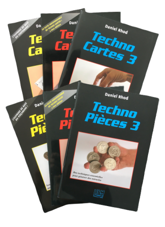 Techno Cartes & Techno Pièces - collections complètes (vol. 1, 2 et 3)